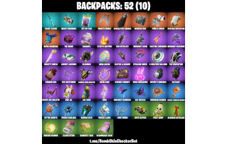 UNIQUE - Huntmaster Saber, MrBeast, Rap Boy [42 Skins, 150 Vbucks, 39 Axes, 35 Emotes, 32 Gliders and MORE!]