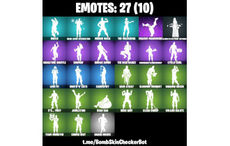 UNIQUE - Marshmello, Leviathan Axe [20 Skins, 150 Vbucks, 29 Axes, 27 Emotes, 25 Gliders and MORE!]