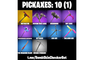 UNIQUE - Psycho Bandit, Havoc, Sub Commander [10 Skins, 800 Vbucks, 10 Axes, 9 Emotes, 14 Gliders and MORE!]