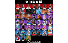 UNIQUE - Mandalorian, Green Arrow [45 Skins, 59 Axes, 36 Emotes, 53 Gliders and MORE!]