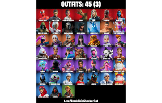 UNIQUE - Mandalorian, Green Arrow [45 Skins, 59 Axes, 36 Emotes, 53 Gliders and MORE!]