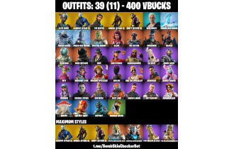 UNIQUE - Omega Stage 5, Elite Agent [39 Skins, 400 Vbucks, 30 Axes, 47 Emotes, 36 Gliders and MORE!]