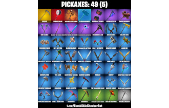 UNIQUE - Demogorgon, Reaper Axe [36 Skins, 300 Vbucks, 49 Axes, 47 Emotes, 68 Gliders and MORE!]