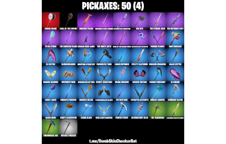 UNIQUE - Spider Gwen Stacy, Darth Vader [40 Skins, 600 Vbucks, 50 Axes, 38 Emotes, 46 Gliders and MORE!]