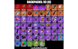 UNIQUE - Spider Man, Prowler [42 Skins, 500 Vbucks, 53 Axes, 37 Emotes, 37 Gliders and MORE!]