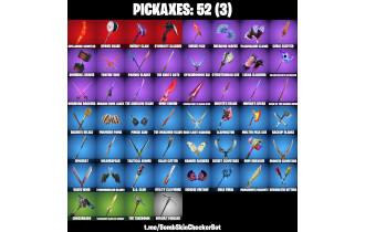 UNIQUE - Venom, Prowler, Optimus Prime Max [52 Skins, 200 Vbucks, 52 Axes, 46 Emotes, 58 Gliders and MORE!]