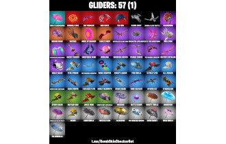 UNIQUE - Spider Man, Mandalorian [47 Skins, 400 Vbucks, 59 Axes, 48 Emotes, 57 Gliders and MORE!]