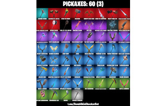 UNIQUE - Mandalorian, Predator, Neymar Jr [50 Skins, 800 Vbucks, 60 Axes, 51 Emotes, 60 Gliders and MORE!]