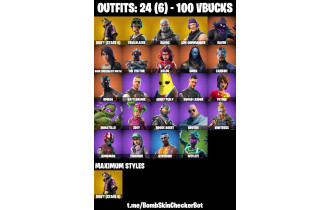 UNIQUE - Trailblazer, Havoc [24 Skins, 100 Vbucks, 19 Axes, 20 Emotes, 20 Gliders and MORE!]