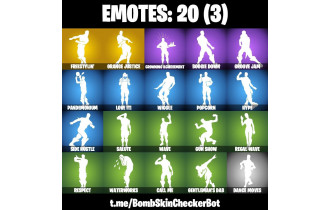 UNIQUE - Trailblazer, Havoc [24 Skins, 100 Vbucks, 19 Axes, 20 Emotes, 20 Gliders and MORE!]