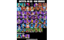 UNIQUE - Slim Shady, Prowler [48 Skins, 400 Vbucks, 66 Axes, 40 Emotes, 59 Gliders and MORE!]