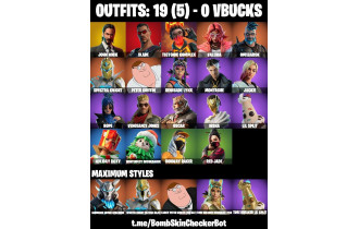 UNIQUE - John Wick, Peter Griffin Max [19 Skins, 21 Axes, 18 Emotes, 16 Gliders and MORE!]