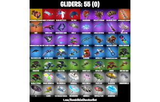 UNIQUE - Spider Gwen Stacy, Thor [43 Skins, 200 Vbucks, 47 Axes, 54 Emotes, 55 Gliders and MORE!]