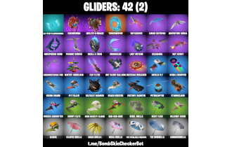 UNIQUE - Spider Man Zero, Miles Morales, Venom,Ali-A [38 Skins, 550 Vbucks, 47 Axes, 38 Emotes, 42 Gliders and MORE!]