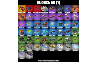 UNIQUE - Ruby Shadows, Vendetta Max [45 Skins, 450 Vbucks, 52 Axes, 65 Emotes, 48 Gliders and MORE!]