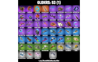 UNIQUE - Yuji Itadori, Peabody [52 Skins, 500 Vbucks, 65 Axes, 49 Emotes, 53 Gliders and MORE!]