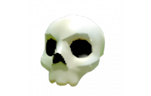 Halloween White Skull Hat [Adopt Me - Pet Wear]