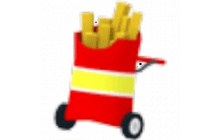 French Fries Stroller [Adopt Me - Strollers]