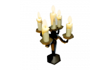 Halloween Black Victorian Candlestick Rattle [Adopt Me - Toys]