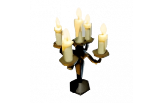 Halloween Black Victorian Candlestick Rattle [Adopt Me - Toys]