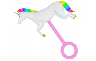 Unicorn Rattle [Adopt Me - Toys]