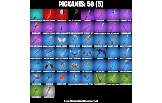 UNIQUE - Spider Gwen Stacy, Sypherk [43 Skins, 100 Vbucks, 50 Axes, 49 Emotes, 50 Gliders and MORE!]