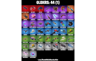 UNIQUE - Spider Man, Polar Peely [35 Skins, 200 Vbucks, 46 Axes, 30 Emotes, 44 Gliders and MORE!]