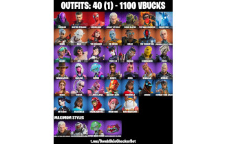 UNIQUE - Spider Man, Prowler [40 Skins, 1100 Vbucks, 47 Axes, 30 Emotes, 44 Gliders and MORE!]