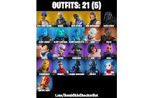 UNIQUE - Havoc, Blue Striker [21 Skins,18 Axes, 28 Emotes, 31 Gliders and MORE!]