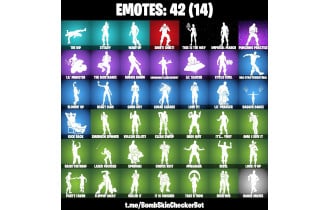 UNIQUE - Spider Man, Darth Vader [35 Skins, 250 Vbucks, 47 Axes, 42 Emotes, 46 Gliders and MORE!]