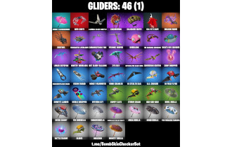 UNIQUE - Spider Man, Darth Vader [35 Skins, 250 Vbucks, 47 Axes, 42 Emotes, 46 Gliders and MORE!]