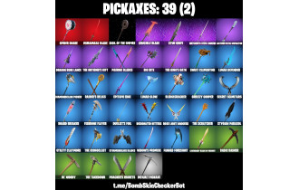 UNIQUE - Wolverine, Spider Gwen, Darth Vader [38 Skins, 550 Vbucks, 39 Axes, 32 Emotes, 35 Gliders and MORE!]