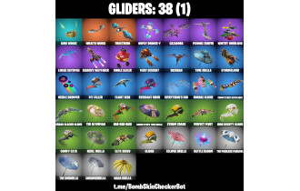 UNIQUE - Blaze, Reaper Axe [26 Skins, 200 Vbucks, 37 Axes, 26 Emotes, 38 Gliders and MORE!]