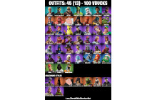 UNIQUE - Slim Shady, Lewis Hamilton [45 Skins, 100 Vbucks, 42 Axes, 66 Emotes, 39 Gliders and MORE!]