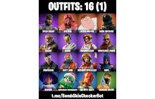 UNIQUE - Solid Snake, Take The L [16 Skins, 17 Axes, 15 Emotes, 20 Gliders and MORE!]