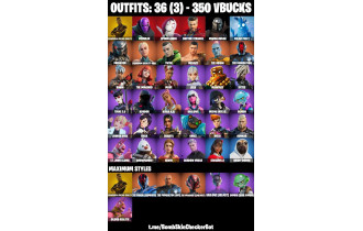 UNIQUE - Spider Man Gilded Reality, Spider Gwen [36 Skins, 350 Vbucks, 41 Axes, 32 Emotes, 39 Gliders and MORE!]