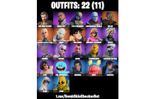 UNIQUE - Kakashi Hatake, Obi Wan Kenobi, Ikora Rey [22 Skins, 22 Axes, 27 Emotes, 23 Gliders and MORE!]