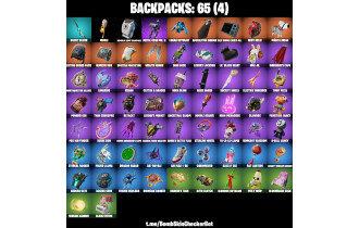 UNIQUE - Super Shredder, Peter Griffin Max, Solid Snake [29 Skins, 100 Vbucks, 42 Axes, 56 Emotes, 49 Gliders and MORE!]