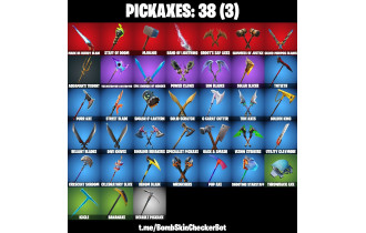 UNIQUE -  Rage, Mandalorian [29 Skins, 720 Vbucks, 38 Axes, 42 Emotes, 38 Gliders and MORE!]