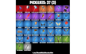 UNIQUE - Spider Man, Prowler, Omegarok Max [24 Skins, 600 Vbucks, 37 Axes, 26 Emotes, 44 Gliders and MORE!]