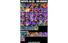 UNIQUE - Khaby Lame Max, Optimus Prime Max [34 Skins, 100 Vbucks, 35 Axes, 30 Emotes, 33 Gliders and MORE!]