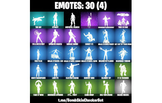 UNIQUE - Darth Vader , Peter Griffin Max, Valeria,Snap [29 Skins, 1200 Vbucks, 32 Axes, 30 Emotes, 34 Gliders and MORE!]