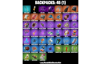 UNIQUE - Dark Jonesy, Dark Wild Card [31 Skins, 150 Vbucks, 40 Axes, 28 Emotes, 36 Gliders and MORE!]