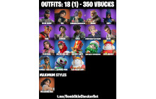 UNIQUE - Streetwear Yuji Itadori, Era Max [18 Skins, 350 Vbucks, 24 Axes, 18 Emotes, 28 Gliders and MORE!]