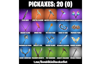 UNIQUE - Peter Griffin Max, Renegade Lynx Max, Omegarok [24 Skins, 20 Axes, 17 Emotes, 18 Gliders and MORE!]