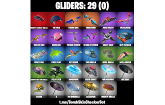 UNIQUE - Dark Wild Card, Dark Jonesy [22 Skins, 200 Vbucks, 27 Axes, 30 Emotes, 29 Gliders and MORE!]