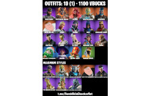 UNIQUE - Peter Griffin Max, Heartbreak Ranger [19 Skins, 1100 Vbucks, 29 Axes, 25 Emotes, 29 Gliders and MORE!]