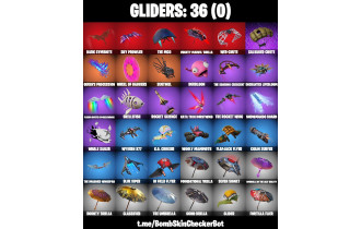 UNIQUE - Spider Man Gilded Reality, Carnage Max [28 Skins, 150 Vbucks, 39 Axes, 31 Emotes, 36 Gliders and MORE!]