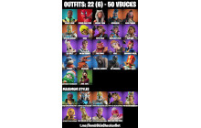 UNIQUE - Spider Man Zero, Renegade Lynx Max, Nolan Chance [22 Skins, 50 Vbucks, 26 Axes, 26 Emotes, 21 Gliders and MORE!]