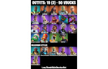 UNIQUE - Paradigm Reality 659, Nolan Chance [19 Skins, 50 Vbucks, 27 Axes, 15 Emotes, 24 Gliders and MORE!]